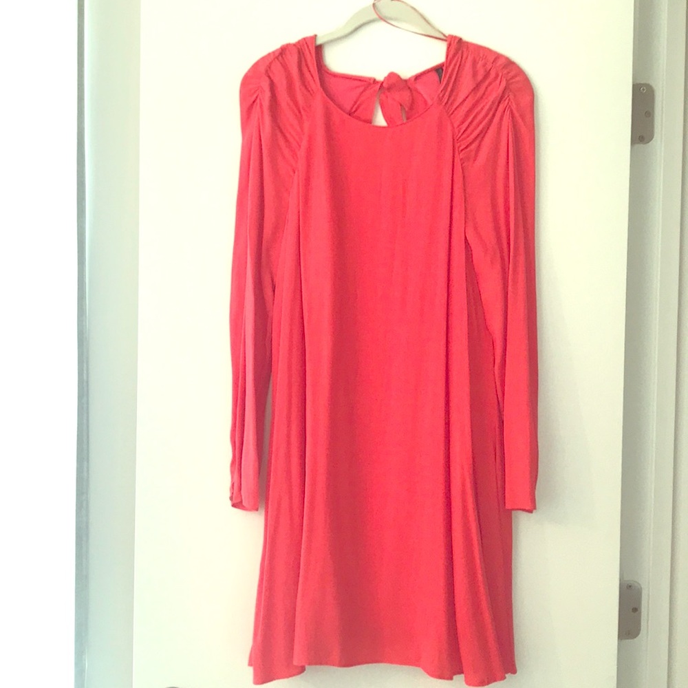 Zara - Open Back Ruffled Dress